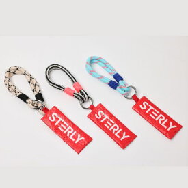 【 マラソン 300円OFFCP P2倍 】STERLY スターリー キーリング キーホルダー バッグチャーム tyvek 再生素材 韓国ブランド プレゼント クリスマス