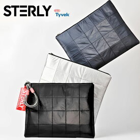 STERLY スターリー キルティングバッグ クラッチバッグ レディース メンズ 韓国ブランド デュポン社 tyvek 防水 バック タブレットケース pcバッグ プレゼント ギフト 敬老の日