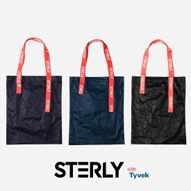 【 マラソン 500円CP P2倍 】STERLY スターリー エコバッグ 防水 バッグ 折りたたみ タイベック ショッピングバッグ ばっく カバン レディース メンズ 韓国ブランド デュポン社 tyvek 防水 バック クリスマス プレゼント ギフト