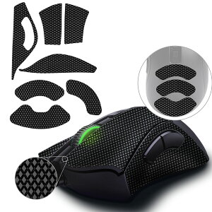 yzTALONGAMES }EXObv e[v Mouse Grip Tape Razer DeathAdder V2 / DeathAdder V2 Pro p ɔ 0.5mm Dz A`Xbv e[v Q[~O}EXp ~߃Obve[v Jbg