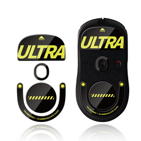 [ 強化ガラス素材 ] TALONGAMES マウスソール マウスフィート Logicool G PRO X SUPERLIGHT 2 ワイヤレス 用 ゲーミング マウス 交換用 ラウンドエッヂ加工 高耐久 超低摩擦 Super Smooth Glide ブラック (センサー周りのソール付き)