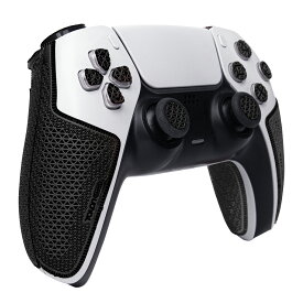 TALONGAMES PS5 コントローラーグリップ Ultraバージョン アンチスリップテープ PlayStation 5 DualSense グリップ力強化 吸汗力強化 [ グリップ部分 + 十字キーパッド + ボタン + トリガー] ブラック
