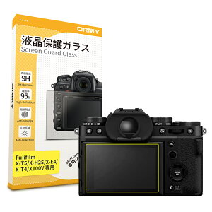 y 0.3mmKX z ORMY tیKX tیveN^[ fW^J FUJIFILM X-T5 / X-H2S / X-E4 / X-T4 / X100V p tیtB tK[h y /N / dx9H / EhGbW