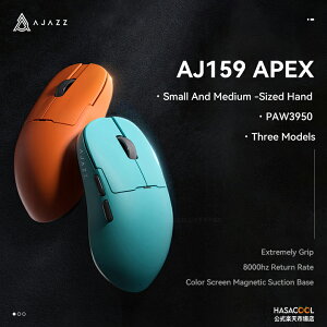 AJAZZ AJ159 APEX Q[~O}EX CX PAW3950 C[dx[Xt 4K 8KHzΉ ő30000DPI RGB 56g yʉ  BT/2.4G/Lڑ obe[400mA 4FI\ 3[hڑ FPSQ[