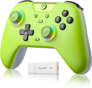 EasySMX X05 CX PC Rg[[ X05 Q[~ORg[[ Q[pbh 7FCg 5̃Cg[h z[WCXeBbN z[gK[ 750 mAh [dobe[ PC / Switch / 