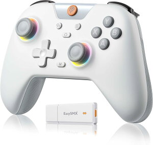EasySMX X05 CX PC Rg[[ X05 Q[~ORg[[ Q[pbh 7FCg 5̃Cg[h z[WCXeBbN z[gK[ 750 mAh [dobe[ PC / Switch / 