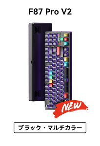 AULA F87 Pro Q[~OL[{[h JjJL[{[h 87L[Փ˃RpNg Bluetooth5.0/2.4Ghz/Type-CP[u zbgXbv\ EVAzPCB RGBobNCg q D؎ 쓮  
