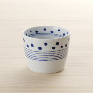 ドットライン そば猪口 波佐見焼き お買い得 格安 石丸陶芸 ミニョン ギフト 無料 ラッピング かわいい …