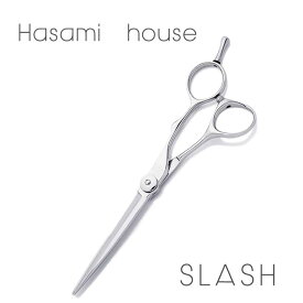 【送料無料 完全プロ仕様】【ハサミハウス】先端の細い薄型刃 Slash エルゴノミクスデザイン　美容 美容師 理容 理容師 プロ 散髪 ホームカット セルフカット はさみ シザー