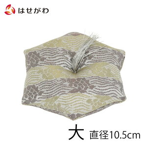 【P5倍!10/30〜11/1まで】 りん布団 おりん 座布団 リン布団 西陣織【新名物裂 リン布団 小/中 銀ネズ 荒磯紋/銀ネズ 紹巴唐花紋/黒地紫 紹巴唐花紋】お仏壇のはせがわ