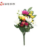 仏花 造花 ブーケ お花 仏具 仏壇飾り お供え お盆 お彼岸 お墓【シルクフラワー 仏花】お仏壇のはせがわ