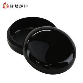 【P5倍+クーポン!本日お買い得〜12/7限定】 焼香 抹香入れ 焼香入れ【香合 PC 黒 無地 2.5】お仏壇のはせがわ