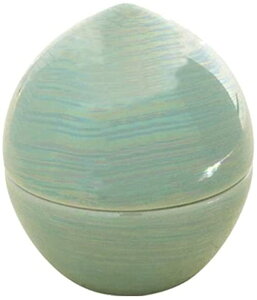 【P3倍!10/29まで】 骨壺 かわいい コンパクト ミニ骨壺 分骨 分骨壺 骨つぼ 手元供養 ペット 陶器 ピンク グリーン 白【分骨壷 虹珠】お仏壇のはせがわ