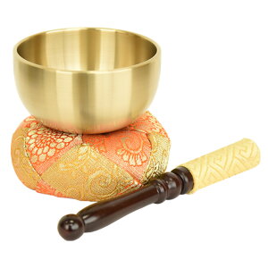 【P3倍!10/29まで】 りんセット 仏壇 仏具 リンセット おりん おリン りん布団 リン布団 りん棒 リン棒 鈴 鐘 棒 小物 法要 【やすらぎリンセット 2.5寸】お仏壇のはせがわ