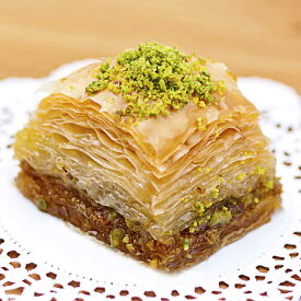 ELITトルコのスイーツ　バクラヴァ・ピスタチオ 6個 - 200g - ELIT Pistachio Baklava (6 pcs- 200gr)