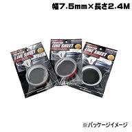ハセプロ ペインターラインシート 幅7.5mm×長さ2.4m PSLS-4 【日産純正近似色】