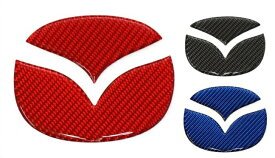 【21％OFFクーポン26日まで】マツダ リア フロント エンブレム MAZDA2 MAZDA6ワゴン MAZDA3 デミオ DJ3 DJ5 CX-30 アテンザ カーボンシート マジカルカーボンNEO ハセプロ ポイント消化 NEM-4