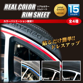 【21％OFFクーポン5/23-27】ハセプロ リアルカラーリムシート 15インチ RERIM-15