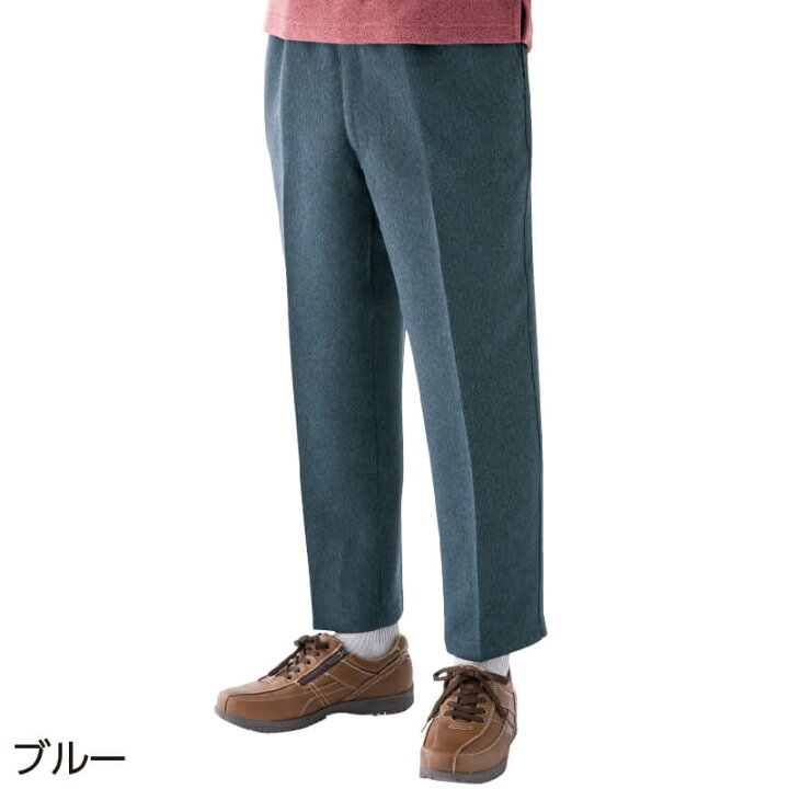 楽天市場 シニアファッション メンズ 60代 70代 80代 パンツ ウエスト総ゴム 杢調らくらく おしゃれm L Ll 日本製 シニア 高齢者 服 男性 90代 紳士 用 普段着 部屋着 外出着 ハナサンテラス