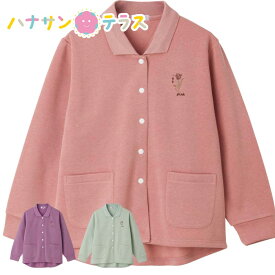 裏起毛スナップボタン ポロ カーディガン M~L S LL 3L 裏起毛 腰曲がり 後ろ身頃長め 腰曲がり体型 シニアファッション 70代 80代 90代 アクティブシニア 100歳 レディース 婦人 用