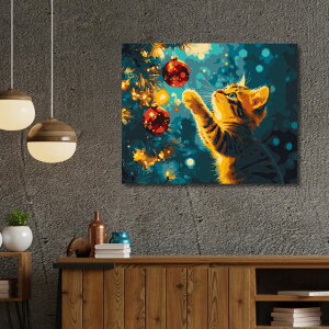 予約開始! ランキング1位 数字油絵 ぬりえセット 油絵風 アート 冬 ナンバーアート 組立不要 フレーム付 クリスマス ツリー Xmas ナンバーペイント 大人の塗り絵 アクリル絵の具 油絵塗り絵