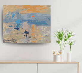 ランキング受賞 絵画 新作 モネ 睡蓮 睡蓮の池 青い睡蓮 数字油絵 クロード・モネ 大人の塗り絵 絵 アートパネル 名画 パズル絵 選べる フレーム付 数字塗り絵 印象派 美術品 50x40cm 油絵塗り絵 油絵セット アクリル絵の具 塗り絵キット インテリア 壁掛け paint by numbers