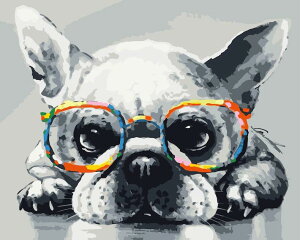 数字油絵 数字塗り絵 フレーム付 組立不要 アートパネル 大人の塗り絵 アート アクリル絵具 30x30cm 40x50cm 絵画 ペイントバイナンバー ナンバーペイント diy油絵 柴犬 犬 油絵塗り絵 油絵セット