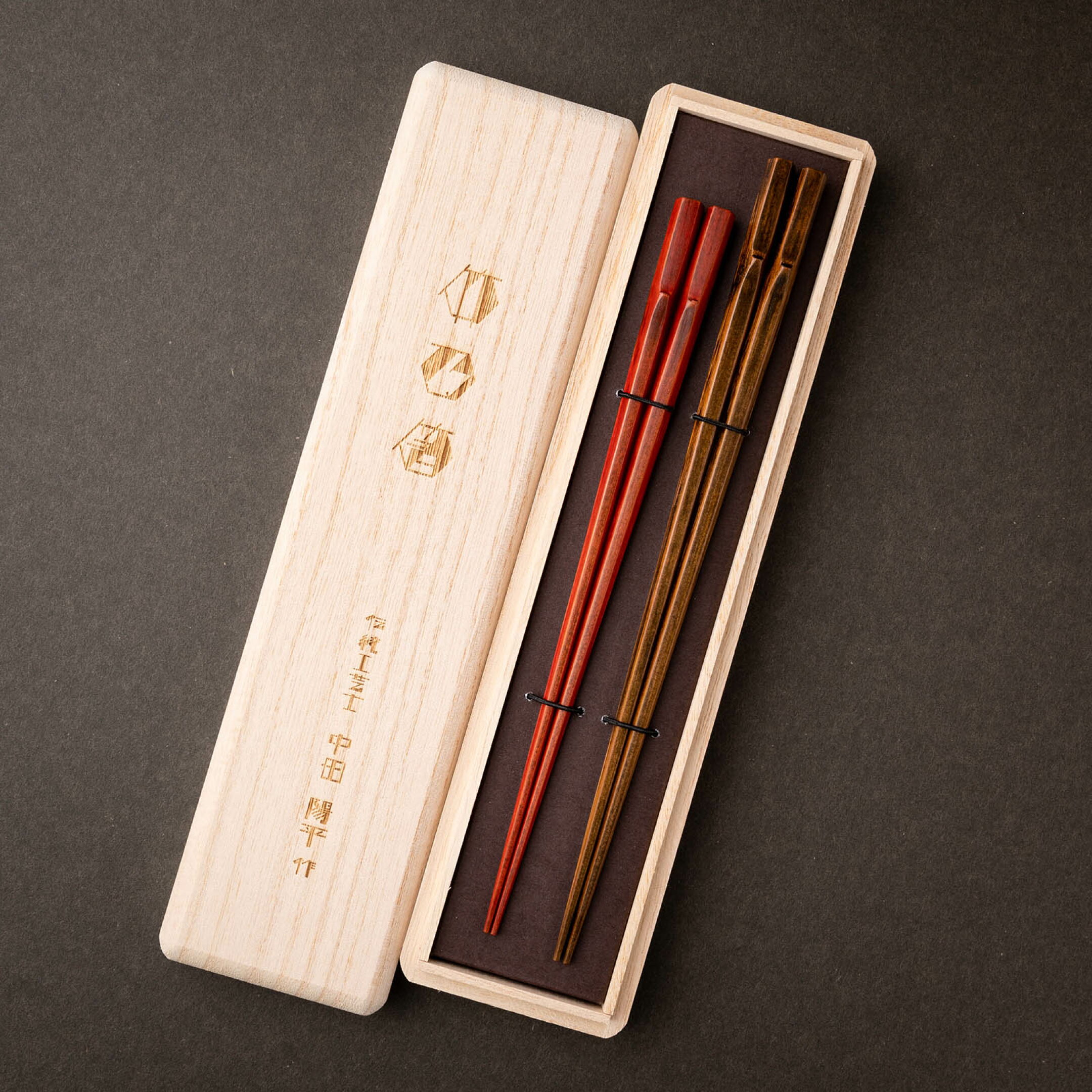 六角竹乃箸 夫婦