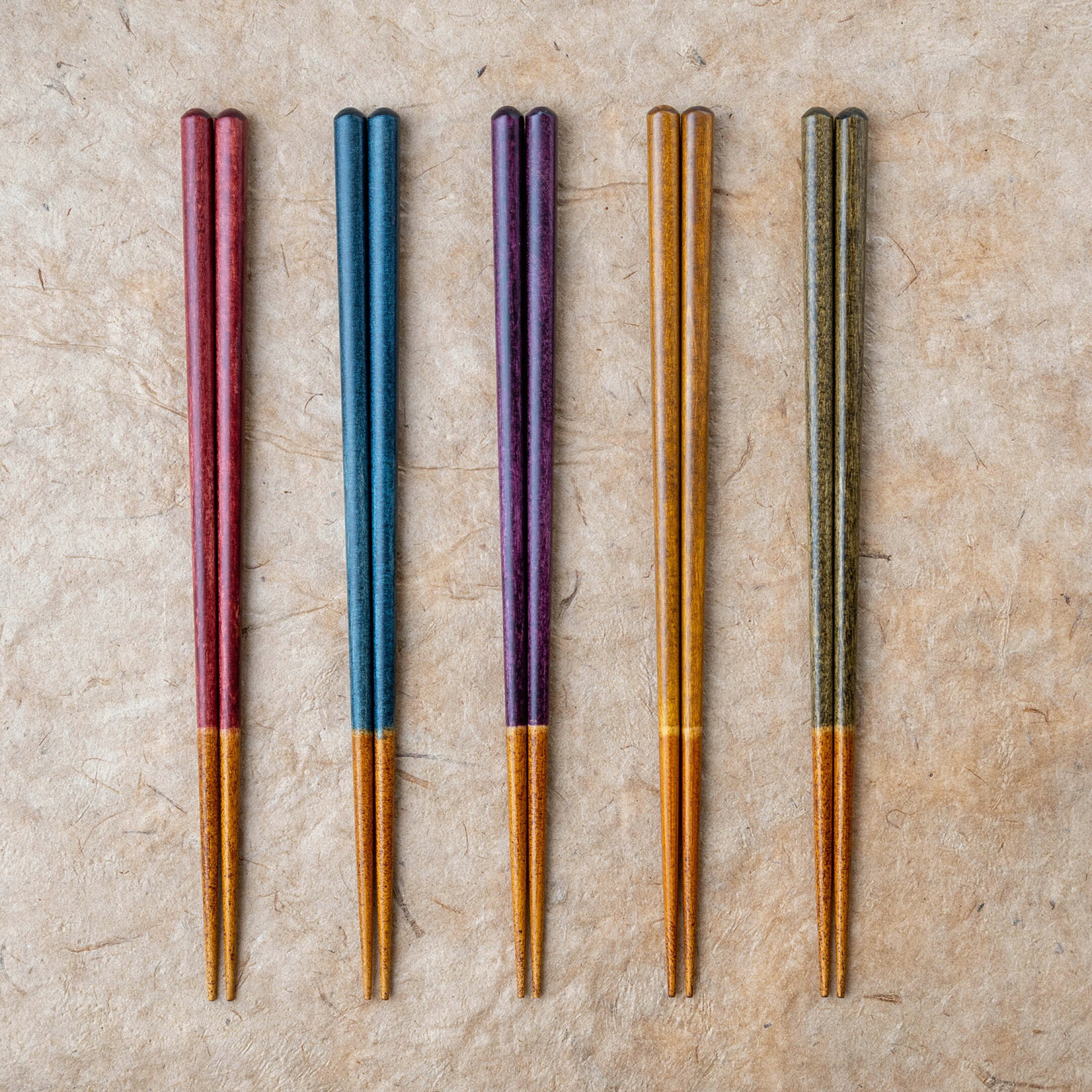 草木染の箸 単品