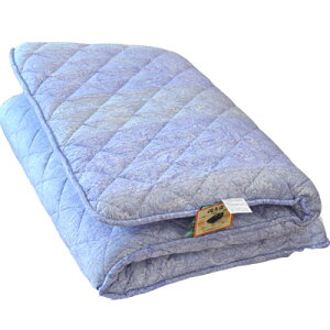 日本製 軽量 プロファイルウレタン 備長炭シート入り 防ダニ抗菌綿合繊入り羊毛混敷き布団 敷ふとん シングルロング 100×210cm【12ss】