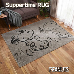 ���{�� PEANUTS �X�k�[�s�[ �T�p�[�^�C�� ���O �h�_�j���H 130×185cm ���g�Ή�