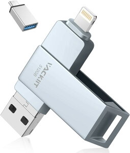 Vackiit yMFiF؎擾ziPhonepUSB[ 128~512GB sN/Vo[/ubN/O[/S[h uApple MFiF؎擾vUSBtbVhCu USB 3.0 tbV[ X}z f[^ۑ ʐ^ 