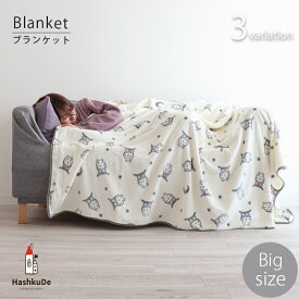 マイクロファイバー ブランケット 【ビッグサイズ】大人サイズ 140×180cm 毛布 大判サイズ 北欧 温か 冬 防寒 かわいい おしゃれ おすすめ カラフル 敬老の日 家族で贈る 出産準備 出産祝い ギフト 送料無料