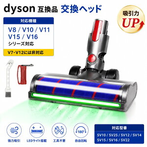 �_�C�\�� �����w�b�h V8 V10 V11 V15 V16 �Ή� �|���@�w�b�h Dyson�݊� �\�t�g���[���[�w�b�h LED���C�g�t�� SV10 SV12 SV14 SV15 SV16 SV22 SV25 ���[�^�[�w�b�h ���|�� �t���[�����O�Ή� �����p�[�c