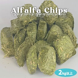 【お徳用大容量】アルファルファチップス 2kg以上食べやすいサイズ キューブ ウサギ モルモット ハムスター チンチラ デグー 小動物 うさぎの餌 食事 チンチラの食事 おやつ ヘイキューブ 牧草 えさ 餌 うさぎのおやつ うさぎえさ モルモット餌 エサ まとめ買い 送料無料
