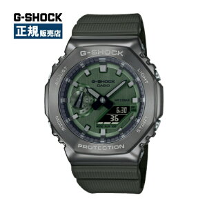 G-SHOCK �W�[�V���b�N ANALOG DIGITAL �A�i���O�f�W�^�� �r���v �h�� �ϏՌ� ���� �X�e�����X�X�`�[�� �� �O���[�� �J�[�L GM-2100B-3AJF