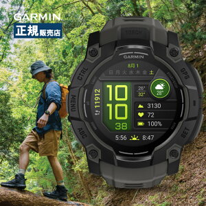 Garmin K[~ Instinct 3 AMOLED 50mm CXeBNg3 Abh 010-03020-30 X}[gEHb` AEghA oR X|[c h ϔM ϏՌ ho tbVCg SuicaΉ GPS L@EL