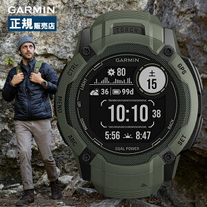 Garmin �K�[�~�� Outdoor Casual Instinct 2X �C���X�e�B���N�g Dual Power 010-02805-52 �X�}�[�g�E�H�b�` �A�E�g�h�A �o�R �����Y ���f�B�[�X Suica�Ή� GPS �\�[���[