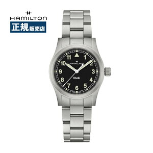 HAMILTON �n�~���g�� KHAKI FIELD �J�[�L�t�B�[���h �N�H�[�c �u���b�N 33mm �r���v H69301130