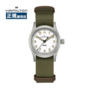 HAMILTON �n�~���g�� KHAKI FIELD �J�[�L�t�B�[���h �N�H�[�c �z���C�g 33mm �r���v H69301910