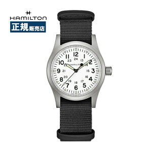 HAMILTON �n�~���g�� KHAKI FIELD �J�[�L�t�B�[���h ���J�j�J�� �芪�� �z���C�g 38mm �r���v H69439910