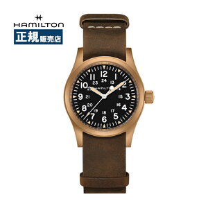 HAMILTON �n�~���g�� KHAKI FIELD �J�[�L�t�B�[���h ���J�j�J���u�����Y �u���b�N 38mm �������� �r���v H69459530