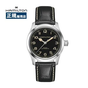 HAMILTON n~g KHAKI FIELD J[LtB[h }[t 38mm ubN  rv