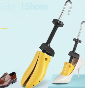 シューズストレッチャー プラスチック レディース メンズ 左右兼用 2個セット 痛い靴 きつい靴 靴伸ばし 靴幅広げる 外反母趾 パンプス シューキーパー シューツリー ビジネス 社会人 送料