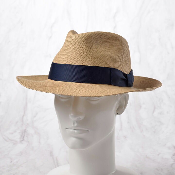 楽天市場】パナマハット メンズ パナマ帽 中折れ帽子 フェドラハット  