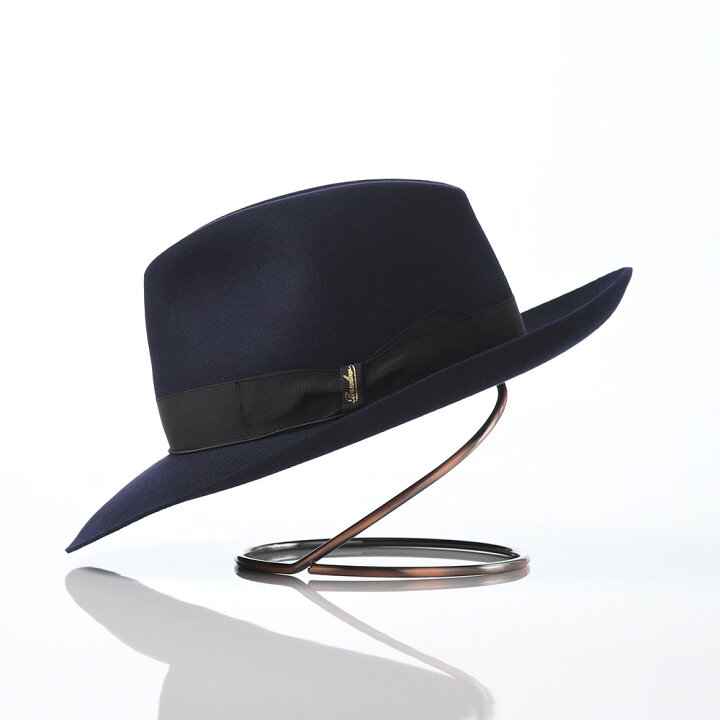 楽天市場】Borsalino ボルサリーノ 中折れハット フェルト帽 つば広 秋 