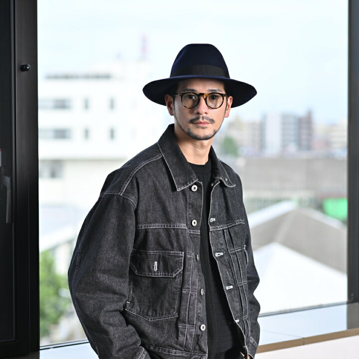 楽天市場】Borsalino ボルサリーノ 中折れハット フェルト帽 つば広 秋 