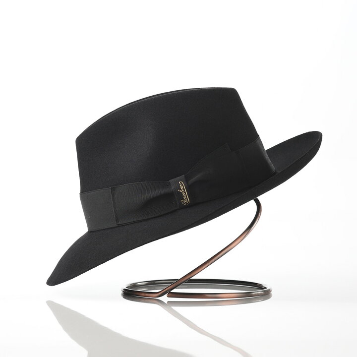楽天市場】Borsalino ボルサリーノ 中折れハット フェルト帽 つば広 秋 