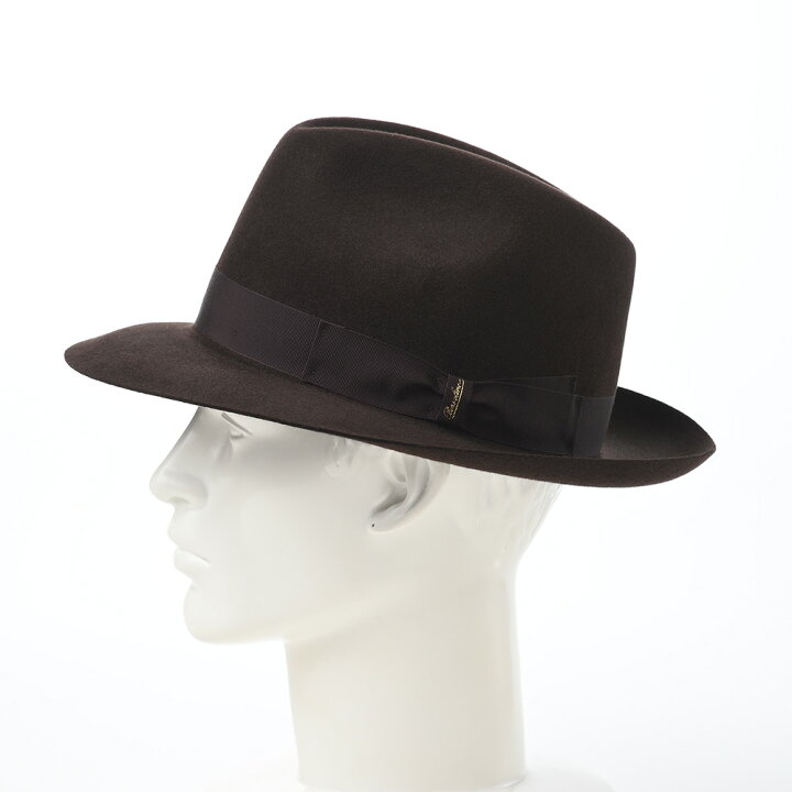 楽天市場】Borsalino ボルサリーノ 中折れハット フェルト帽 秋 冬  
