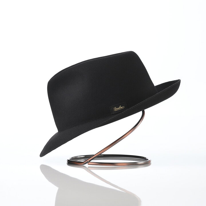 楽天市場】Borsalino ボルサリーノ 中折れハット フェルト帽 オープン 
